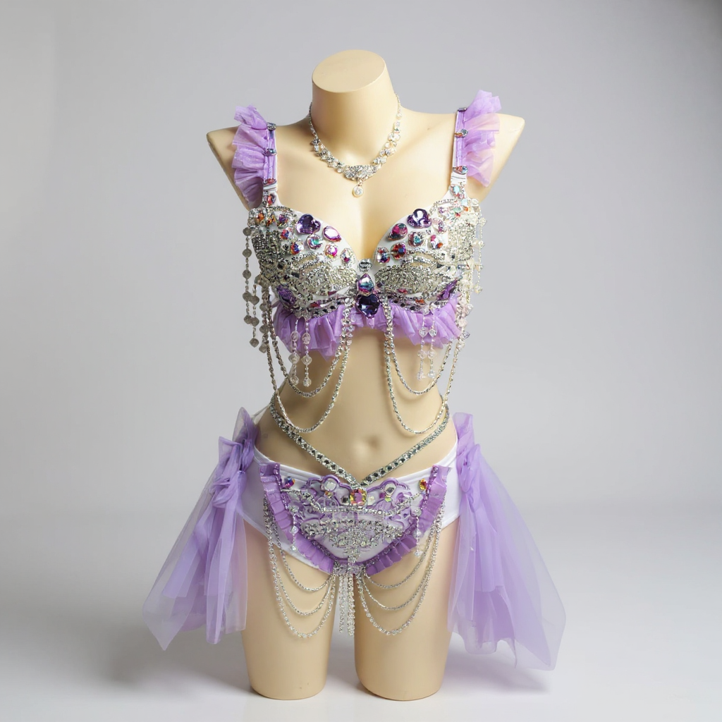 Lavender Stardust Daisy 2 Piece Set