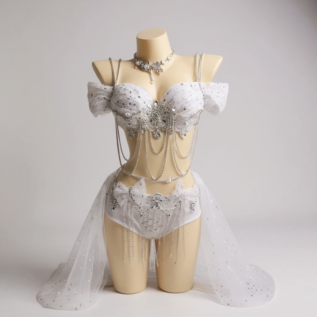 Radiance White Daisy 3 Piece Set