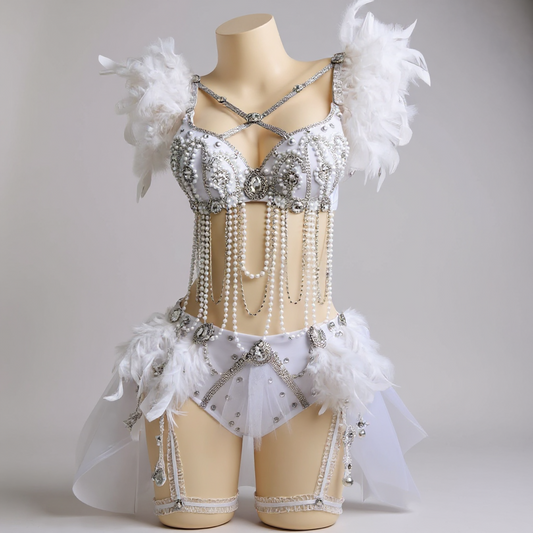 Valkyrie Daisy 2 Piece Rave Set