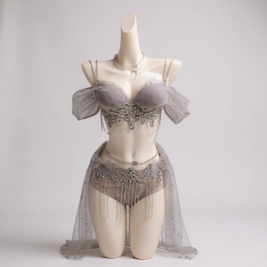 Radiance Grey Daisy 3 Piece Set