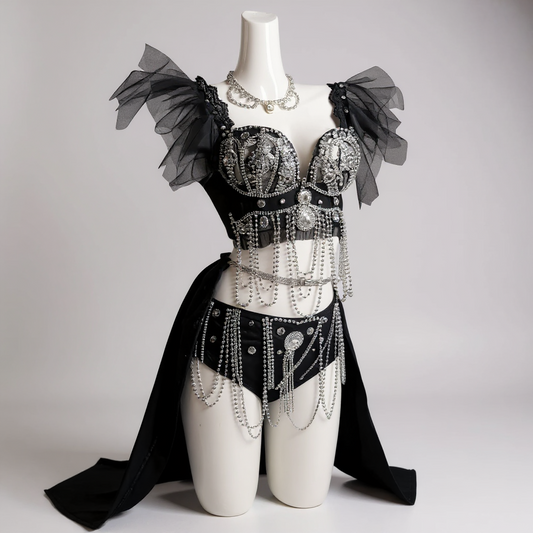 Midnight Majesty Daisy 2 Piece Set