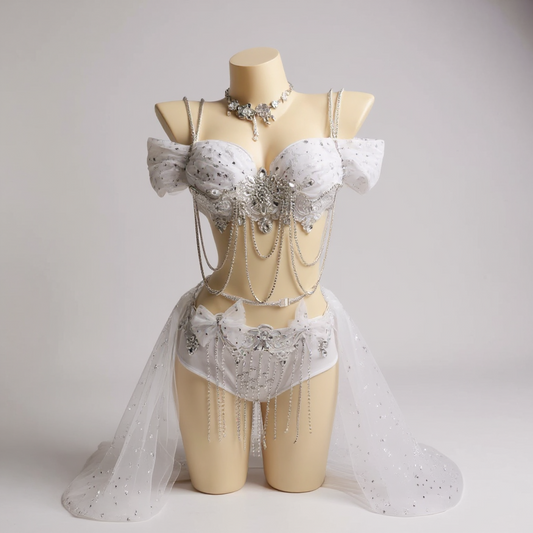 Radiance White Daisy 3 Piece Set